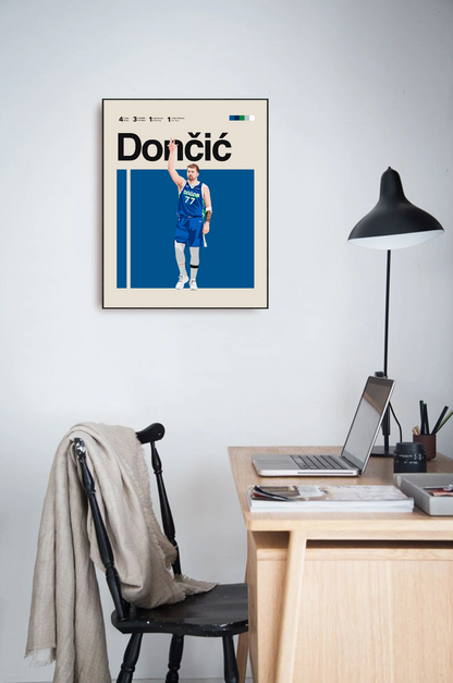 LUCA DONCIC POSTER