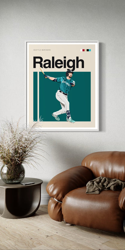 Cal Raleigh Classic Matte Poster