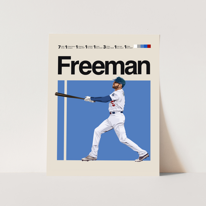 Los Angeles Dodgers Baseball Bundle | Freeman, Ohtani, Betts, Smith and Hernández