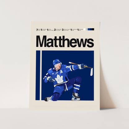 AUSTON MATTHEWS POSTER