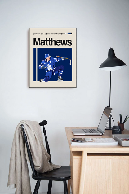 AUSTON MATTHEWS POSTER