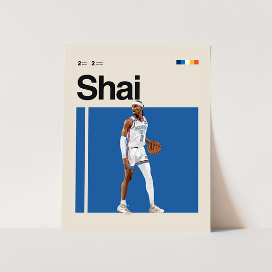 SHAI GILGEOUS-ALEXANDER POSTER