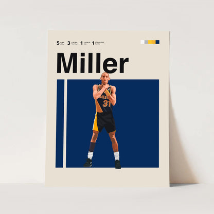 REGGIE MILLER POSTER