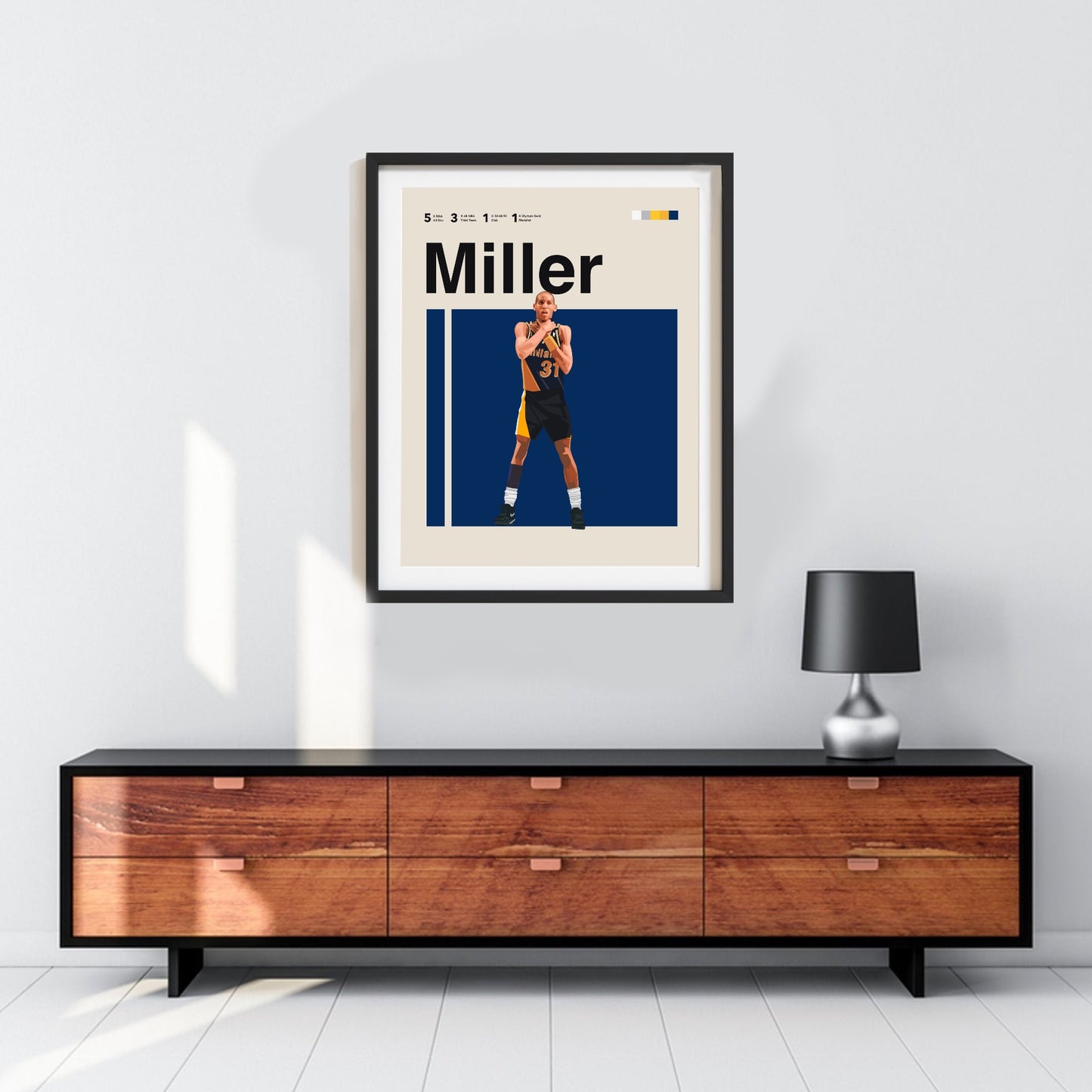 REGGIE MILLER POSTER