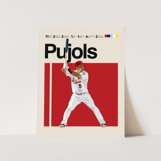 ALBERT PUJOLS POSTER