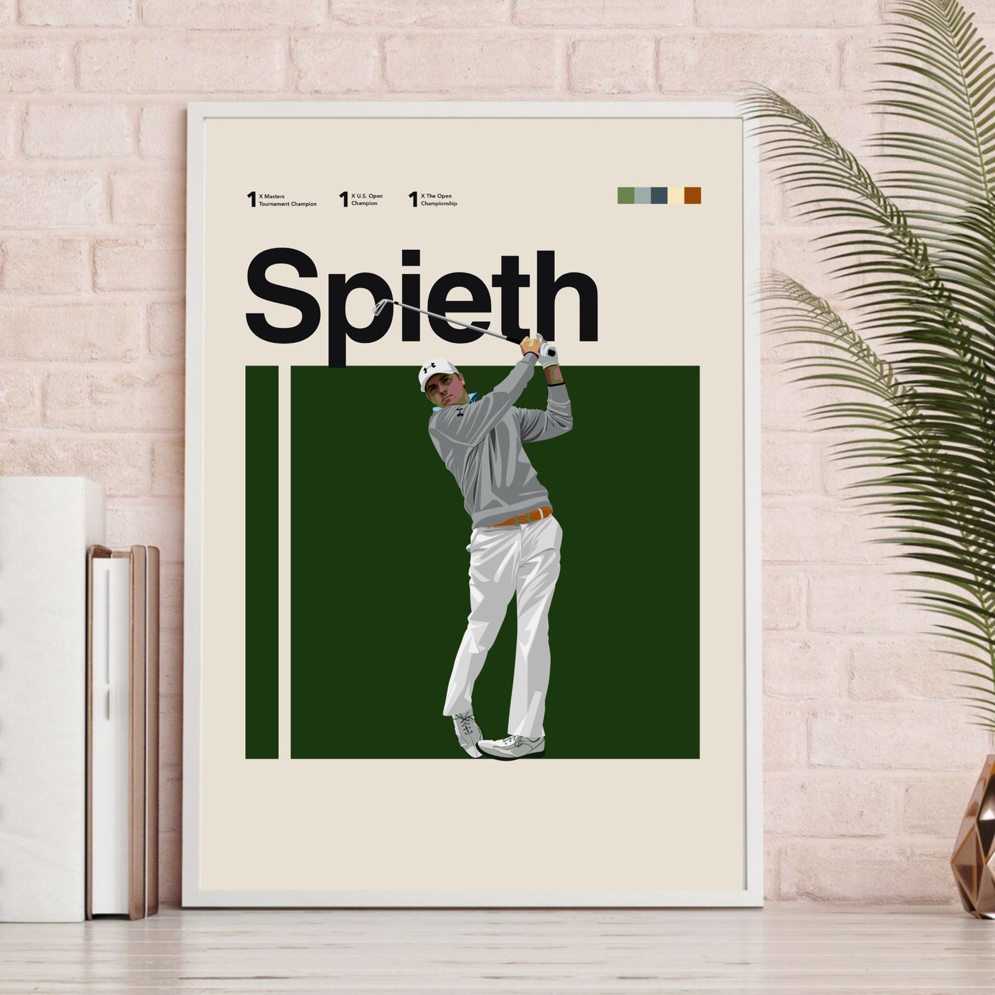 JORDAN SPIETH POSTER