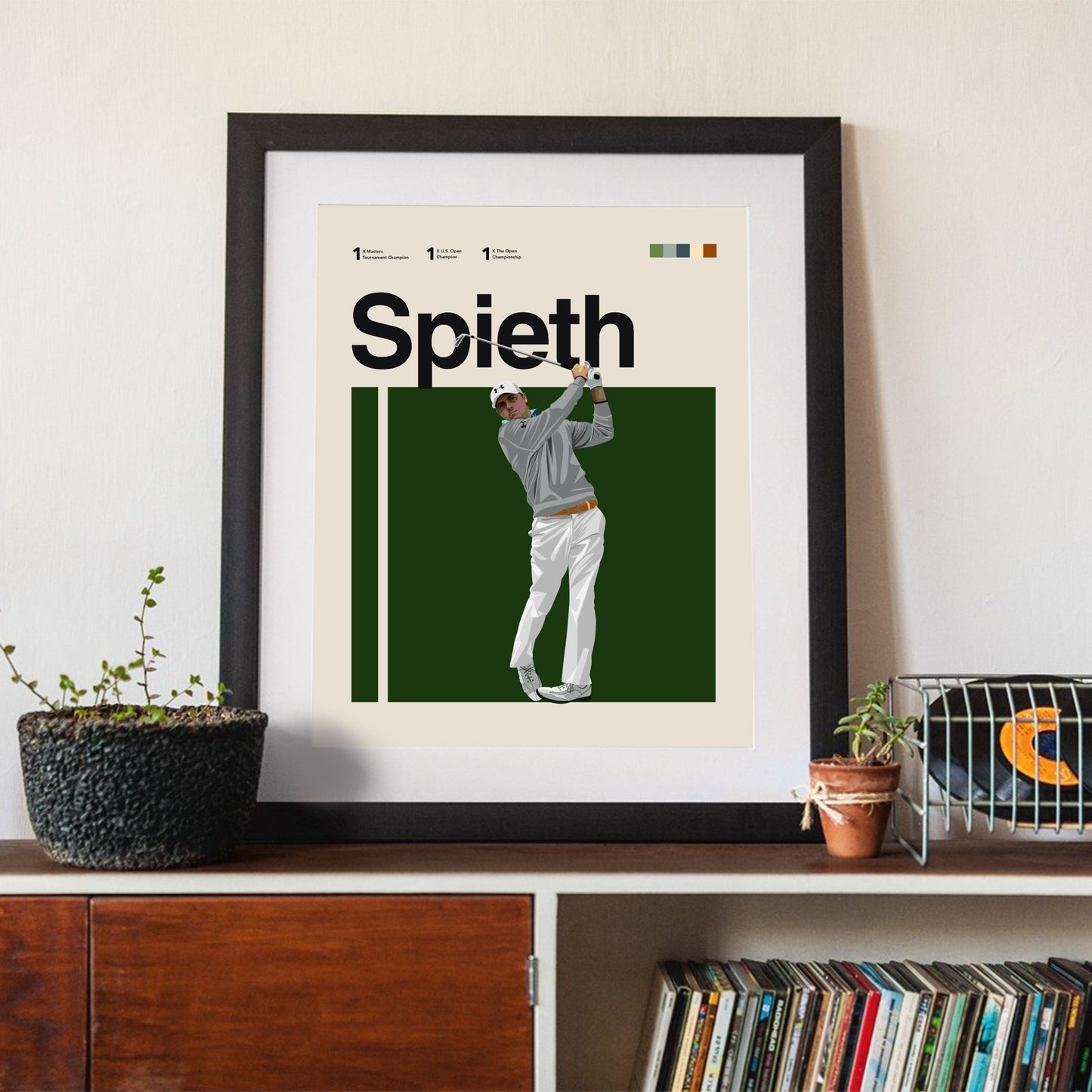 JORDAN SPIETH POSTER