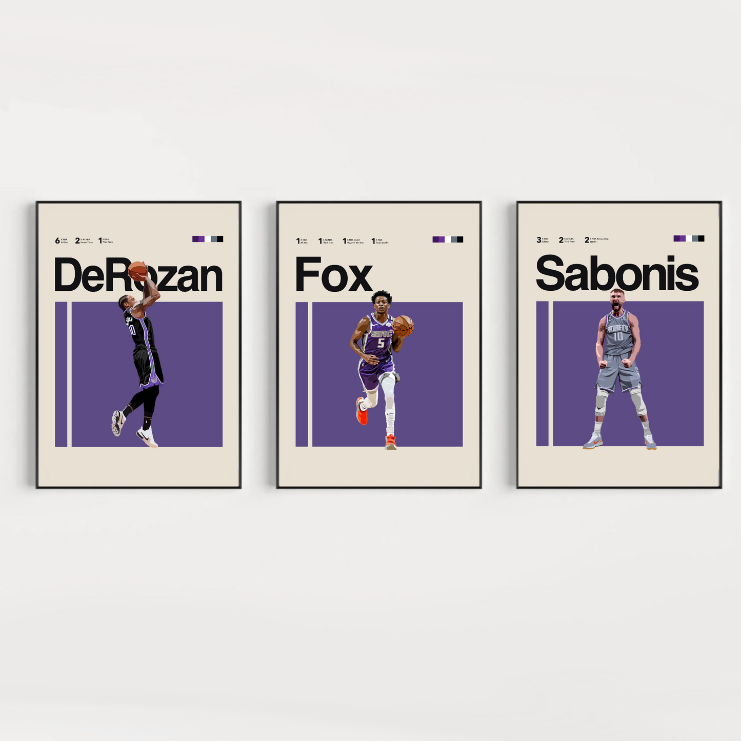 Sacramento Kings Basketball Bundle | Fox, Sabonis and DeRozan