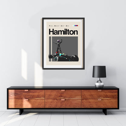 LEWIS HAMILTON POSTER