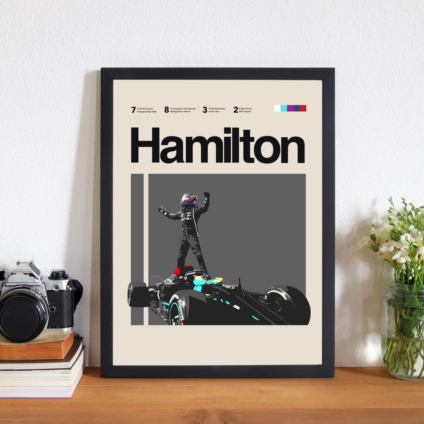 LEWIS HAMILTON POSTER