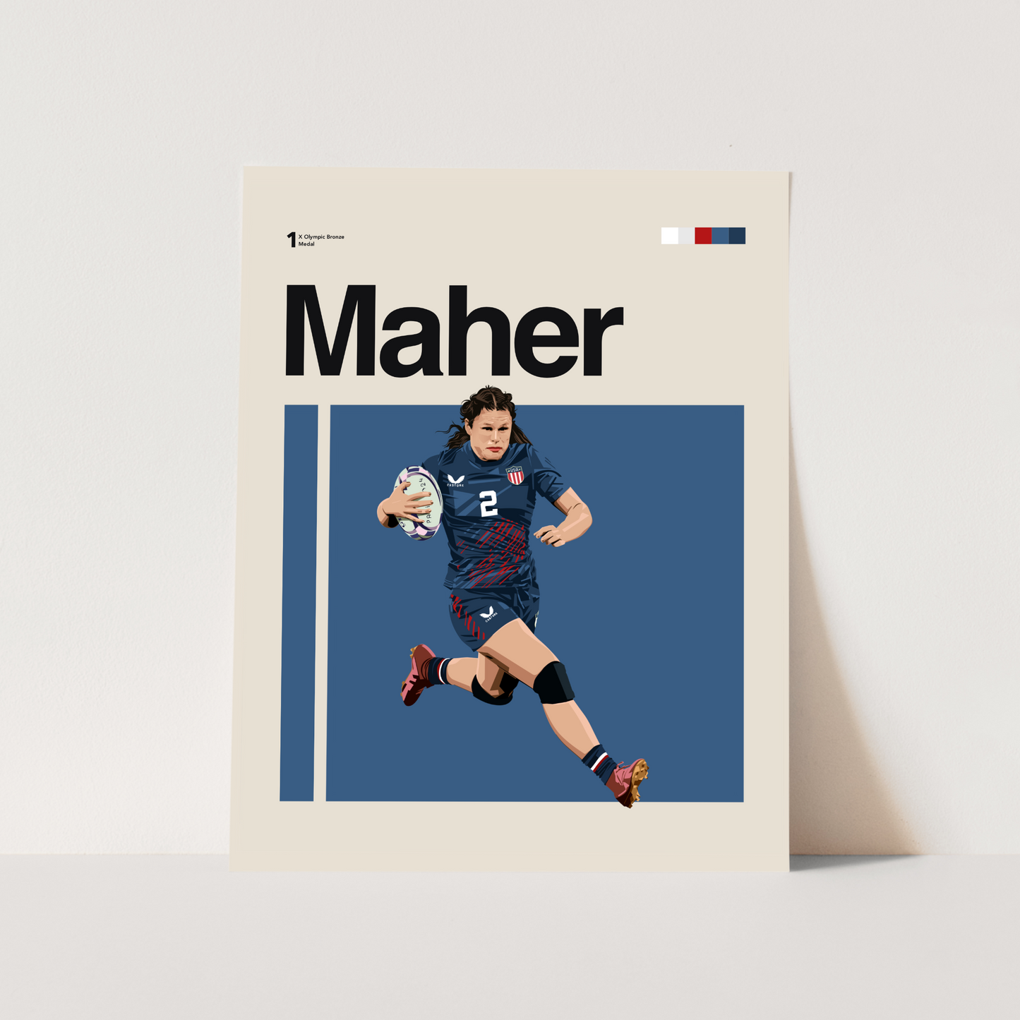 Ilona Maher Classic Matte Poster