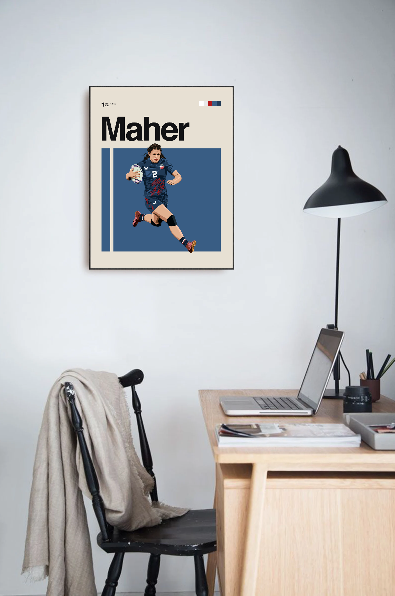 Ilona Maher Classic Matte Poster