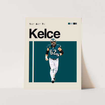 JASON KELCE POSTER