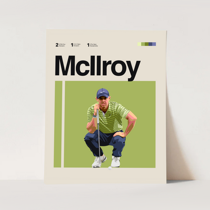 RORY MCILROY POSTER