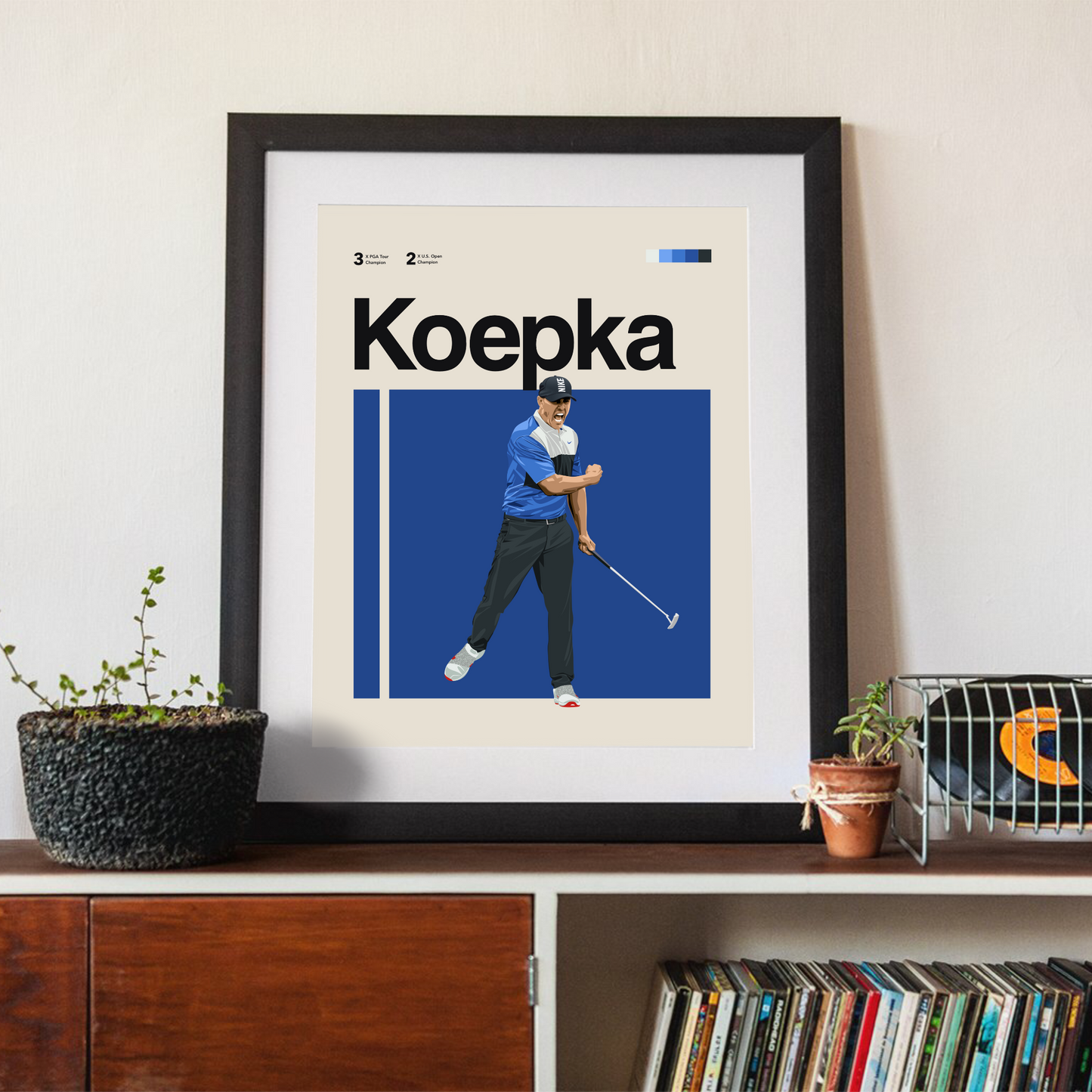 BROOKS KOEPKA POSTER