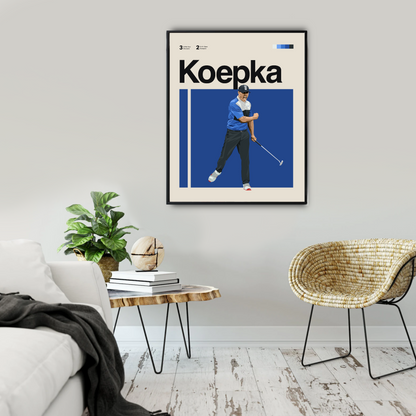 BROOKS KOEPKA POSTER