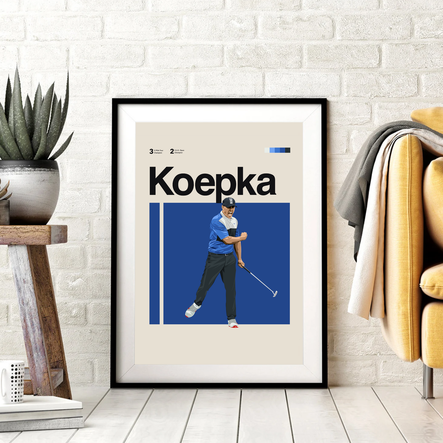 BROOKS KOEPKA POSTER