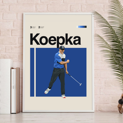 BROOKS KOEPKA POSTER