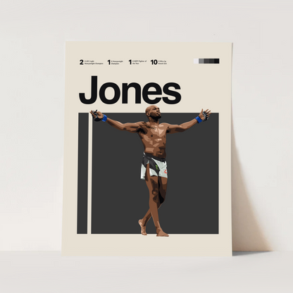 JON JONES POSTER