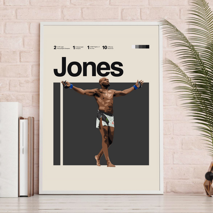 JON JONES POSTER