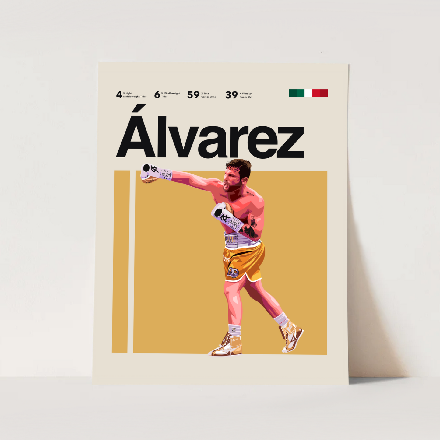 CANELO ÁLVAREZ POSTER