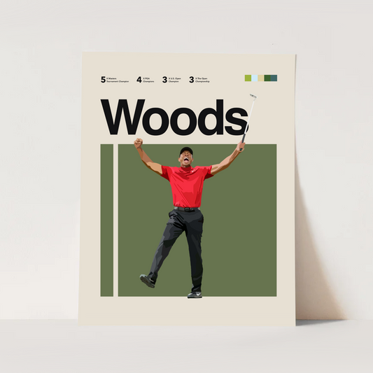 TIGER WOODS POSTER