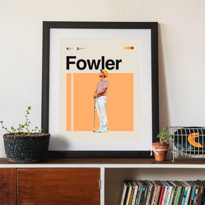 RICKIE FOWLER POSTER