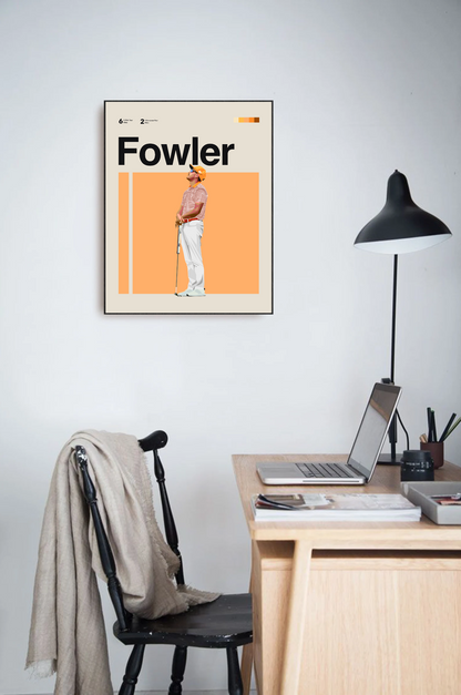 RICKIE FOWLER POSTER