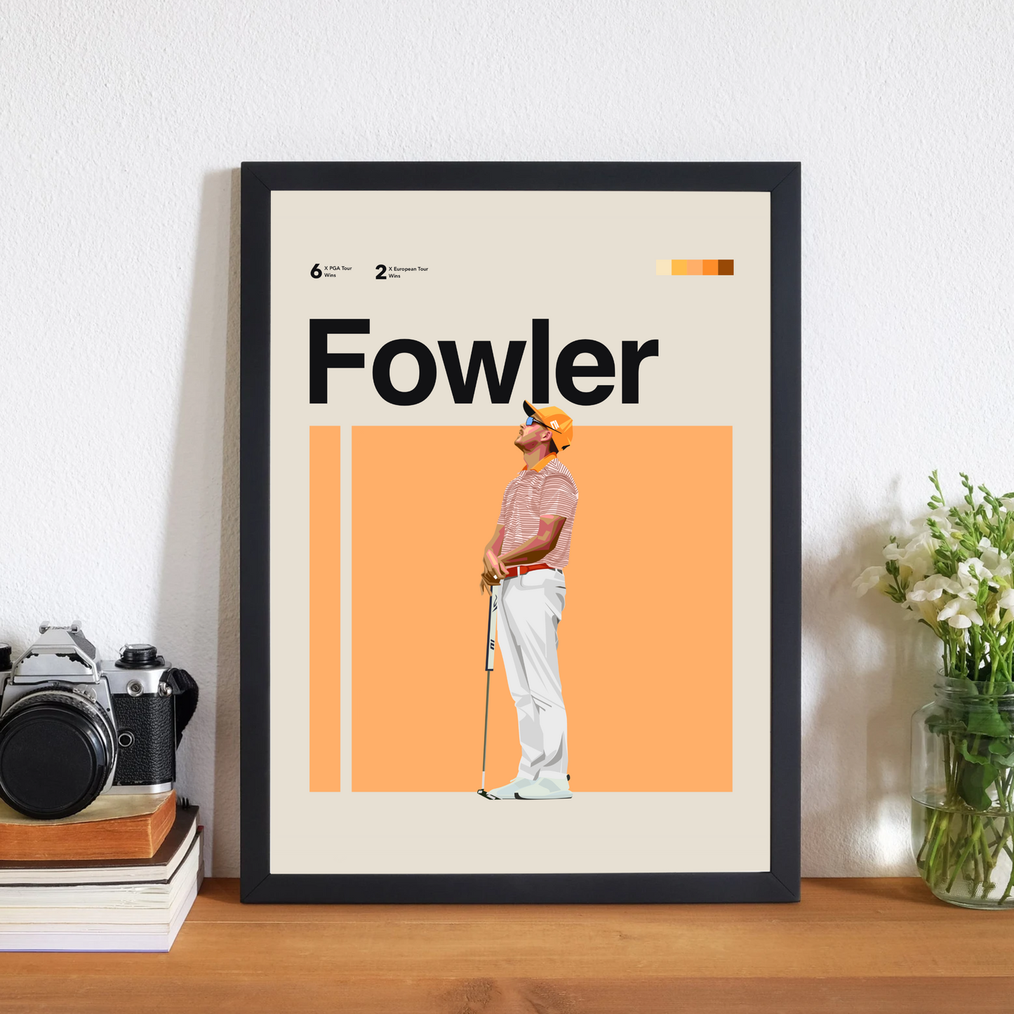 RICKIE FOWLER POSTER