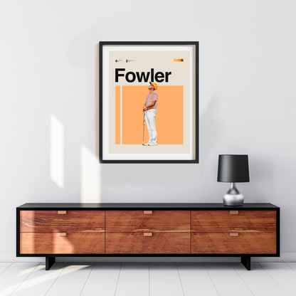 RICKIE FOWLER POSTER