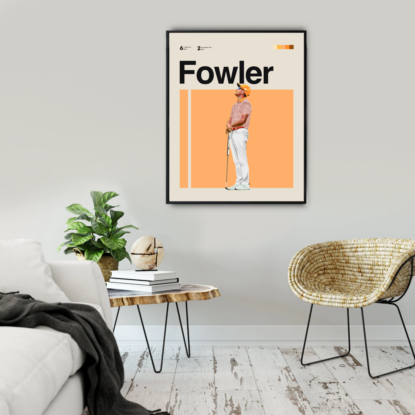 RICKIE FOWLER POSTER