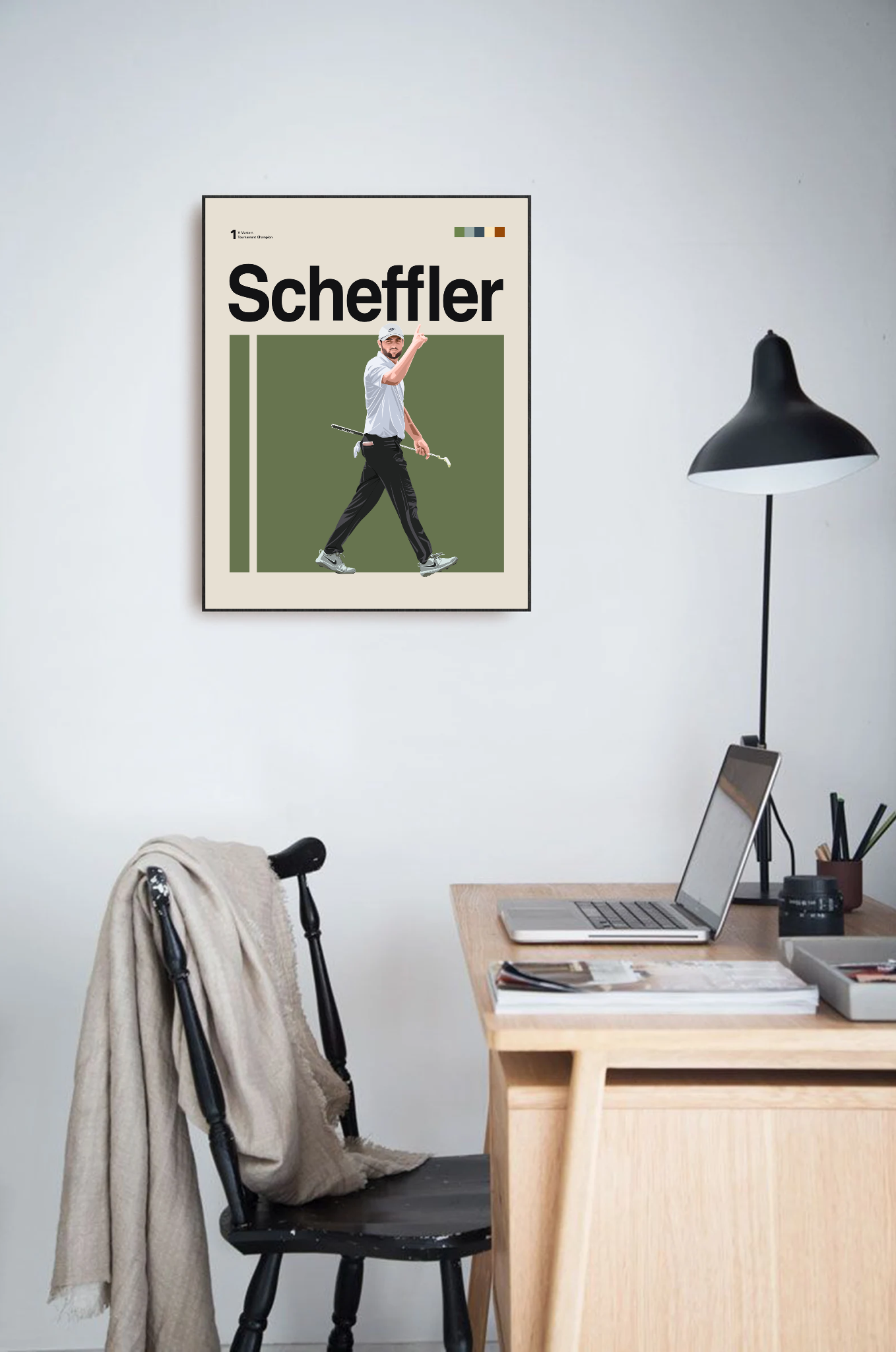 SCOTTIE SCHEFFLER POSTER