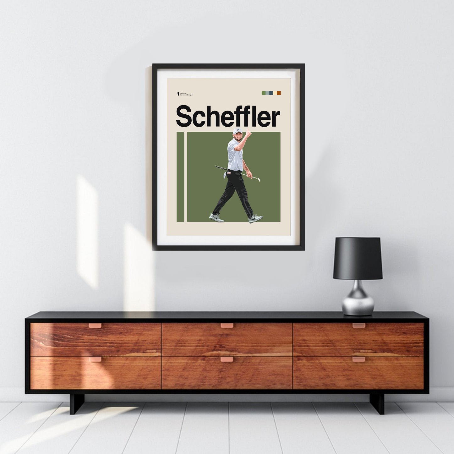 SCOTTIE SCHEFFLER POSTER