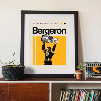 PATRICE BERGERON POSTER