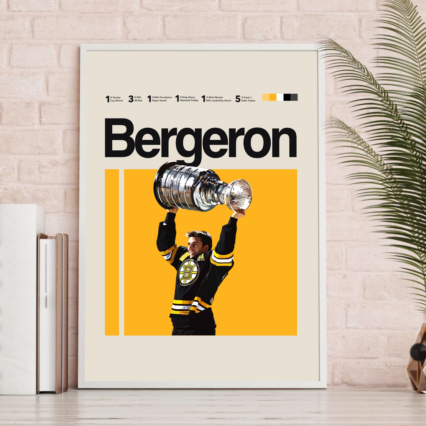 PATRICE BERGERON POSTER