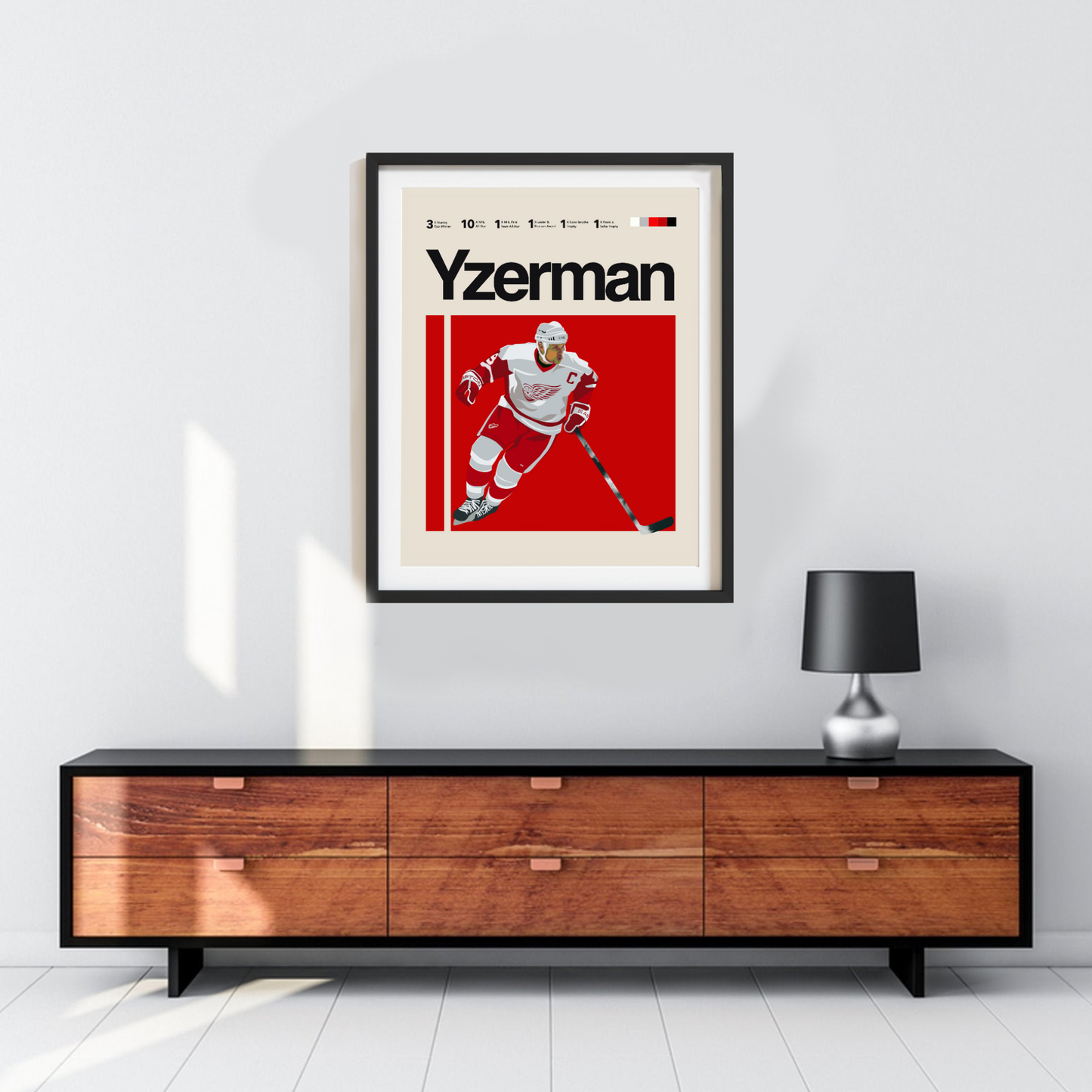 STEVE YZERMAN POSTER