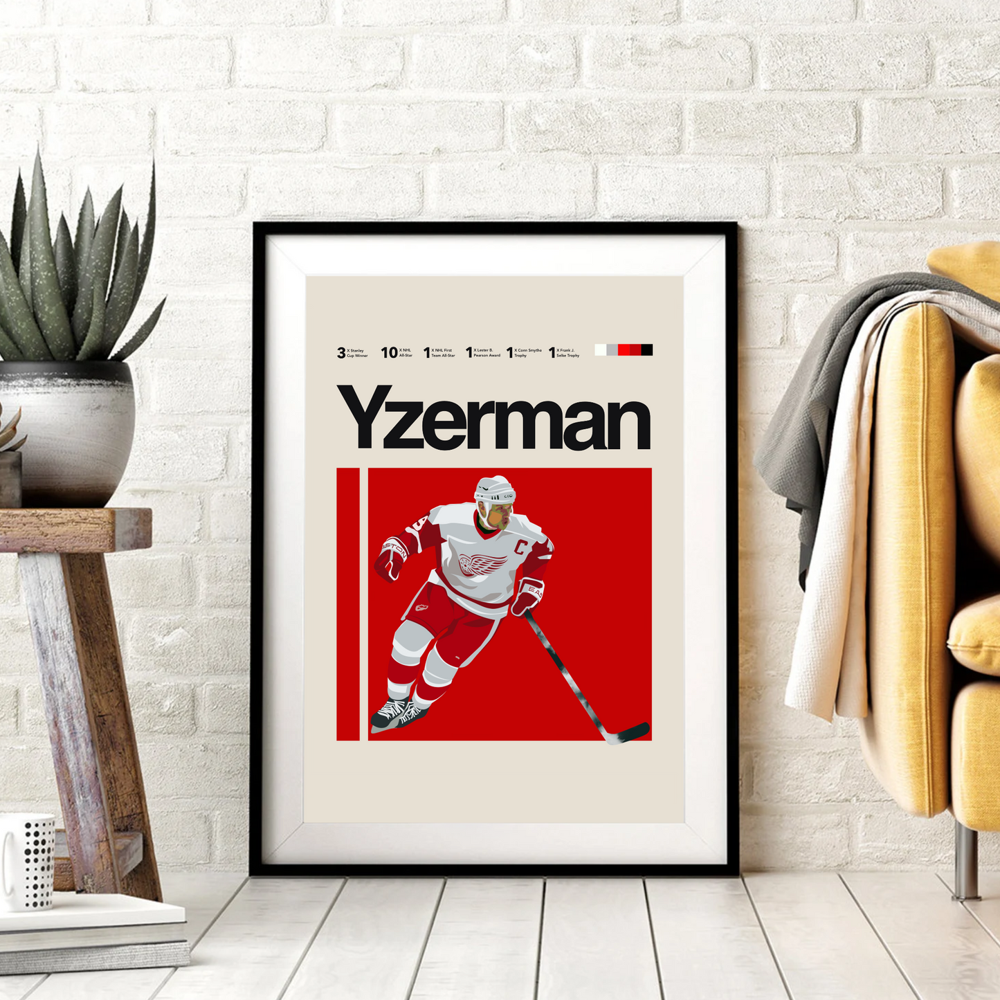 STEVE YZERMAN POSTER