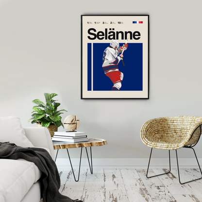 TEEMU SELÄNNE POSTER