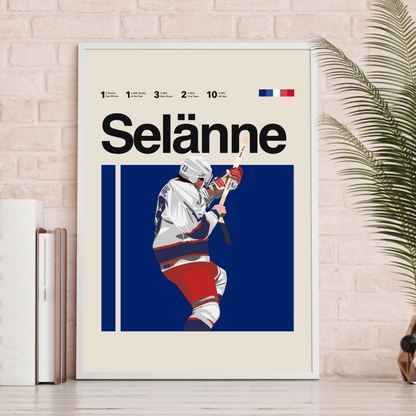 TEEMU SELÄNNE POSTER