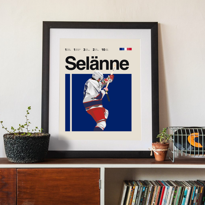 TEEMU SELÄNNE POSTER