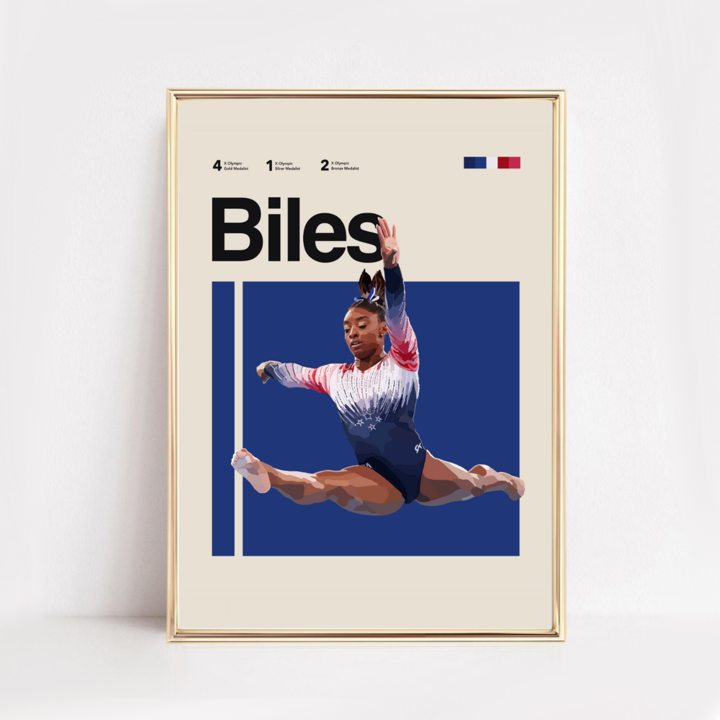 SIMONE BILES POSTER