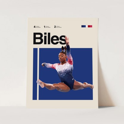 SIMONE BILES POSTER