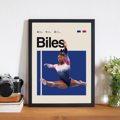 SIMONE BILES POSTER