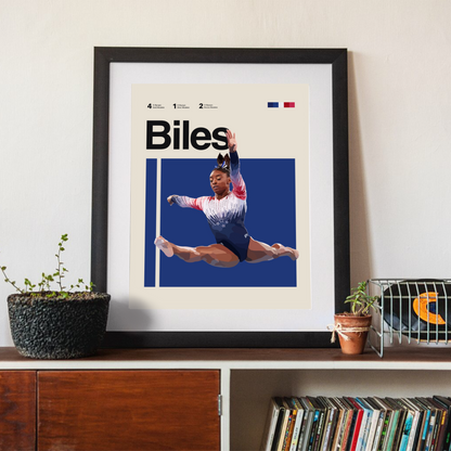 SIMONE BILES POSTER