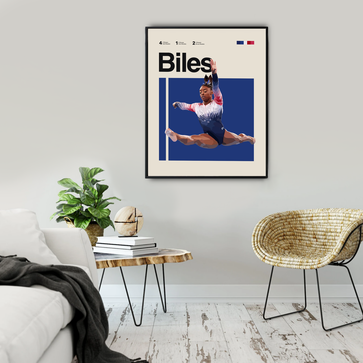 SIMONE BILES POSTER