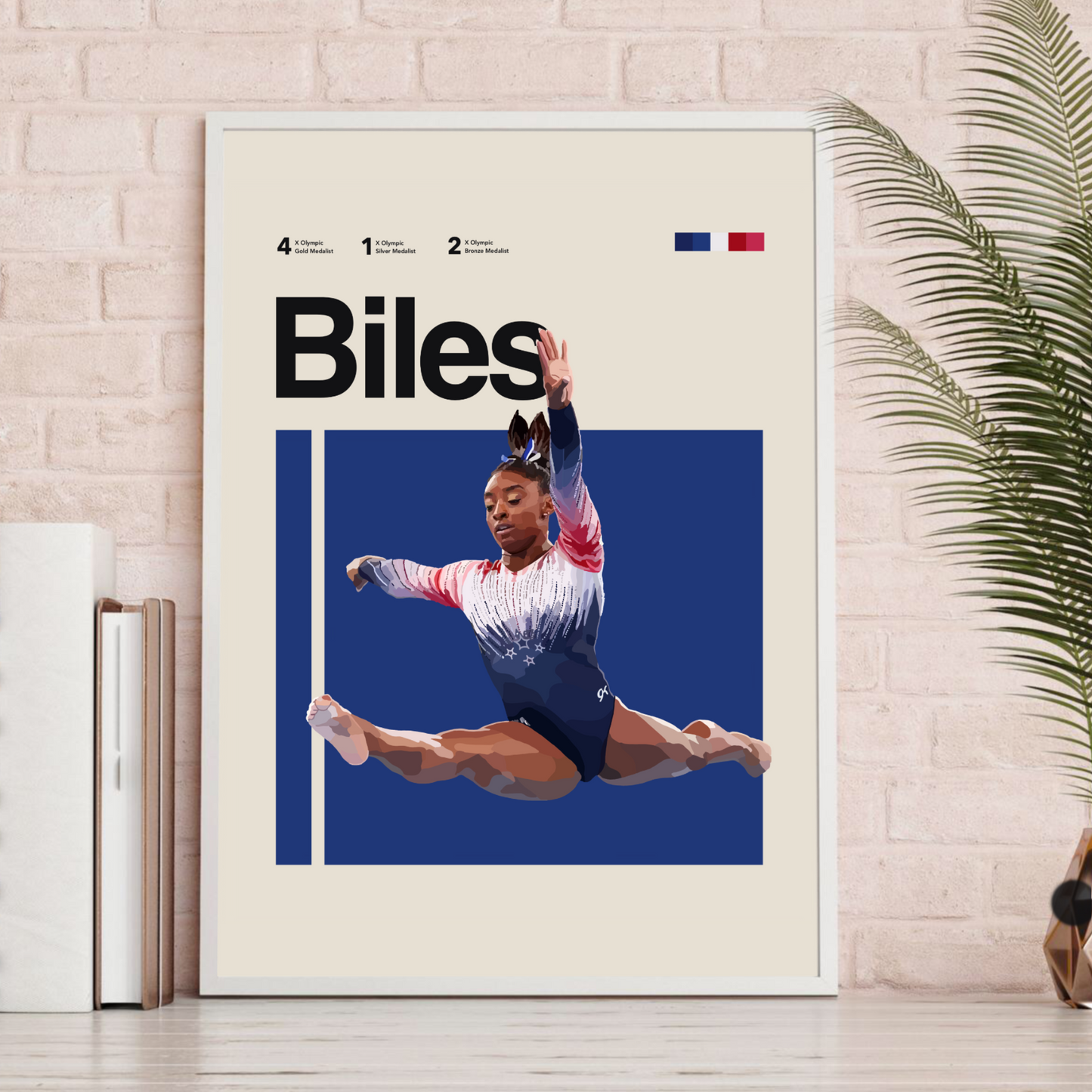 SIMONE BILES POSTER