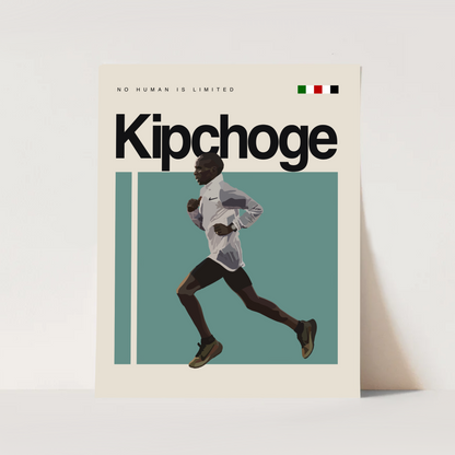 ELIUD KIPCHOGE POSTER