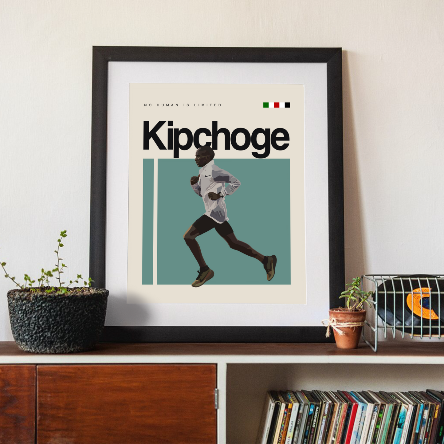 ELIUD KIPCHOGE POSTER