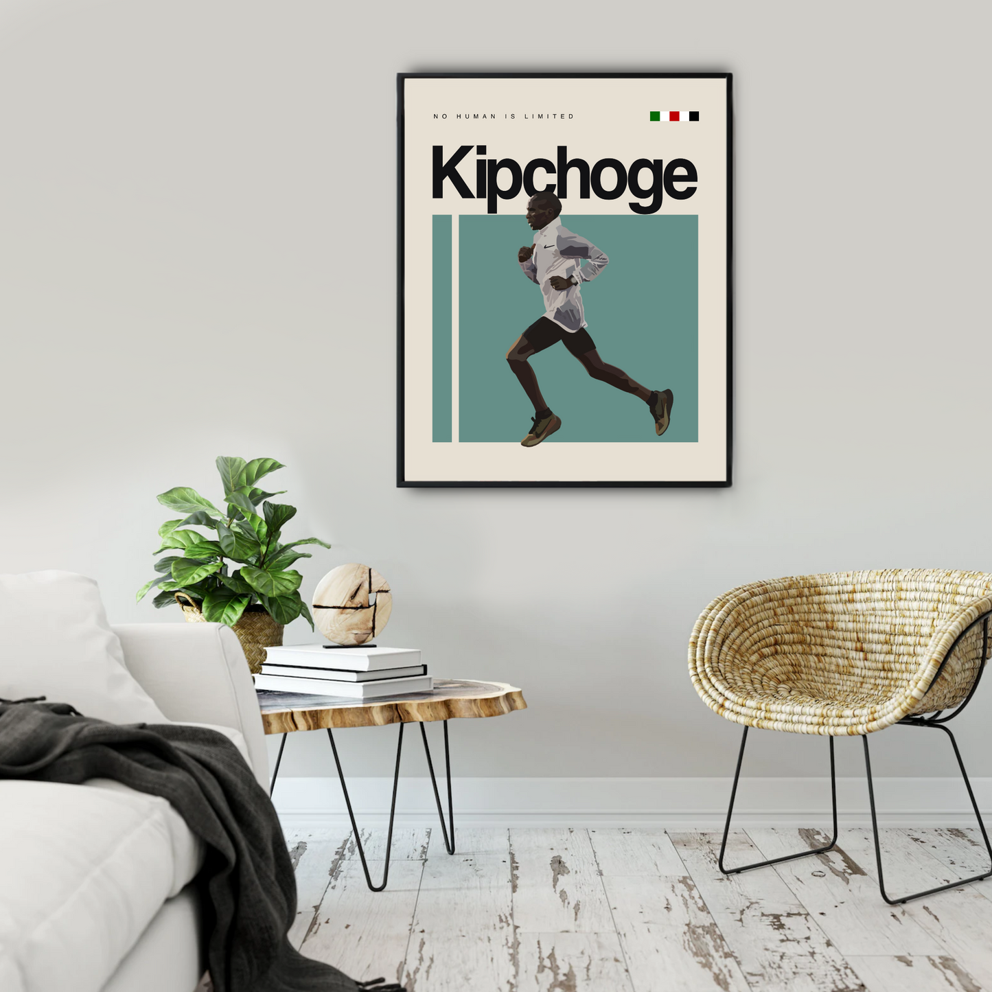 ELIUD KIPCHOGE POSTER