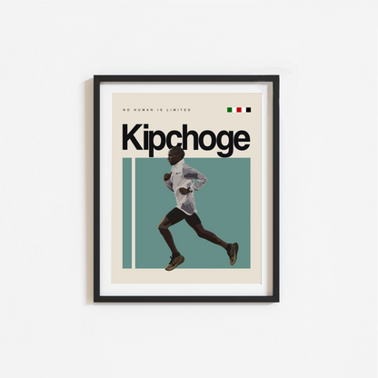 ELIUD KIPCHOGE POSTER